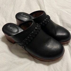 B.o.c. Black clogs size 9